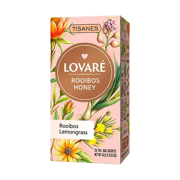 Čaj Lovaré Rooibos Honey (24 sáčků) Aktuální