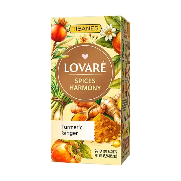 Nová Kolekce Čaj Lovaré Spices Harmony (24 sáčků)