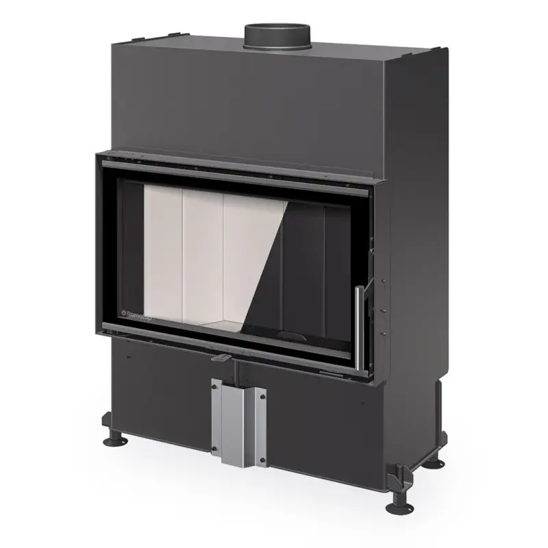 ROMOTOP Krbová vložka HEAT 4G 70.44.14s otevíráním dvířek do strany, Šedý Igniton Originální