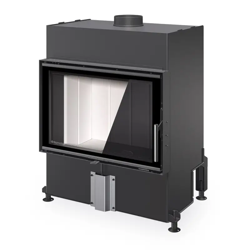 Speciální Cena ROMOTOP Krbová vložka HEAT 4G 70.50.06 s otevíráním dvířek do strany, černý igniton