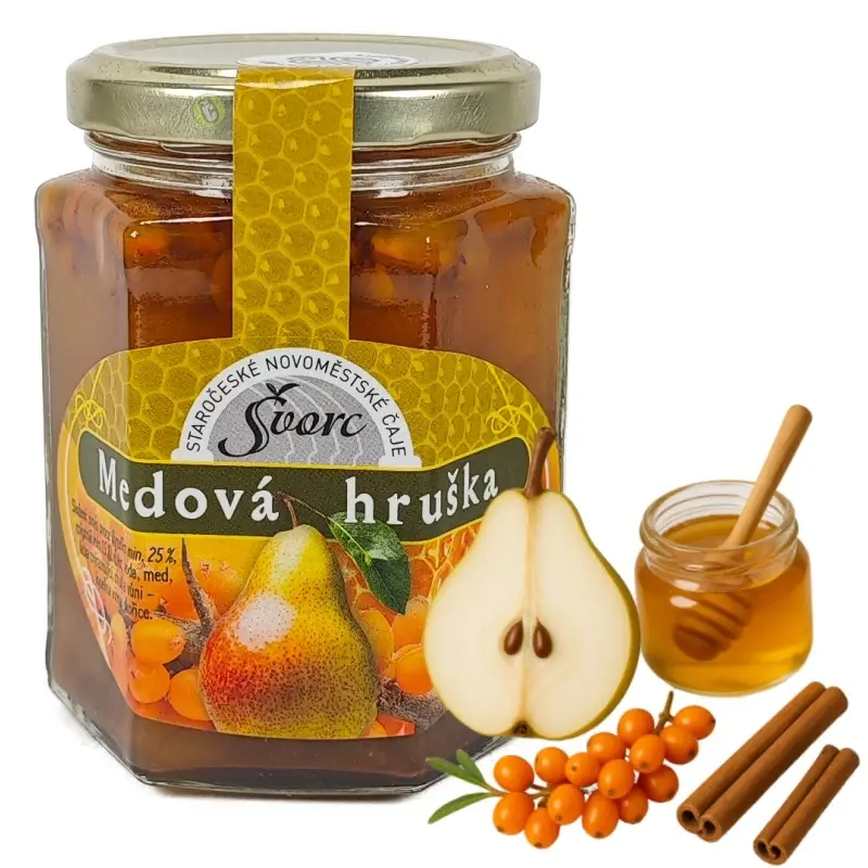 Top Prodej Milan Švorc Staročeské Novoměstské čaje - Medová hruška 275ml