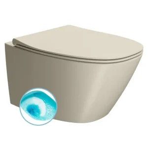 GSI MODO závěsná WC mísa, Swirlflush, 37x54cm, creta dual-mat Časově Omezené