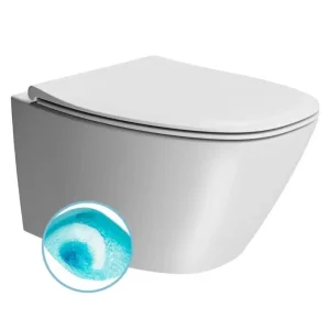 Víkendová Akce GSI MODO závěsná WC mísa, Swirlflush, 37x54cm, bílá dual-mat