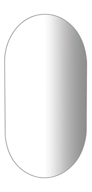AQUALINE VORA oválné zrcadlo s broušenou hranou 40x70cm, CU free Tovární Cena