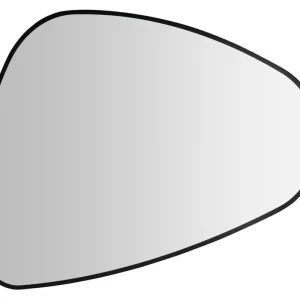Autentický SAPHO ELENA zrcadlo s LED podsvícením 20W, 68x96cm, černá mat