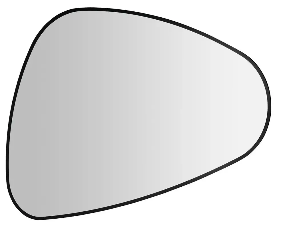 Autentický SAPHO ELENA zrcadlo s LED podsvícením 20W, 68x96cm, černá mat