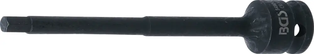Autentický BGS Hlavice zástrčná, tvrzená, délka 150 mm, 12,5 mm (1/2"), vnitřní šestihran 7 mm - BGS 5490