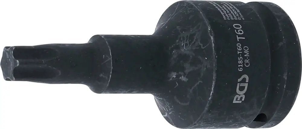 Cenový Hit BGS Hlavice zástrčná tvrzená, délka 100 mm, 20 mm (3/4"), T-profil (pro Torx) T60 - BGS 6185-T