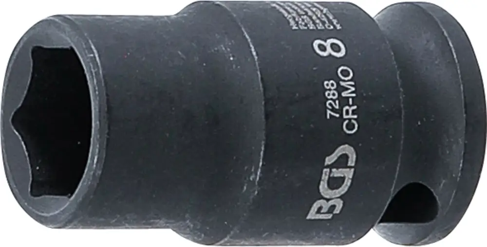 BGS Silová nástrčná hlavice, šestihranná,6,3 mm (1/4"),8 mm Cenově Výhodný