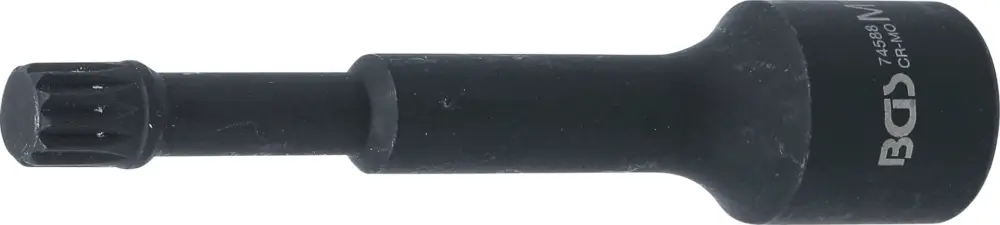 Sleva BGS Hlavice zástrčná tvrzená, délka 115 mm, 12, 5 mm (1/2"), vnitřní tisícihran (pro XZN) M12,