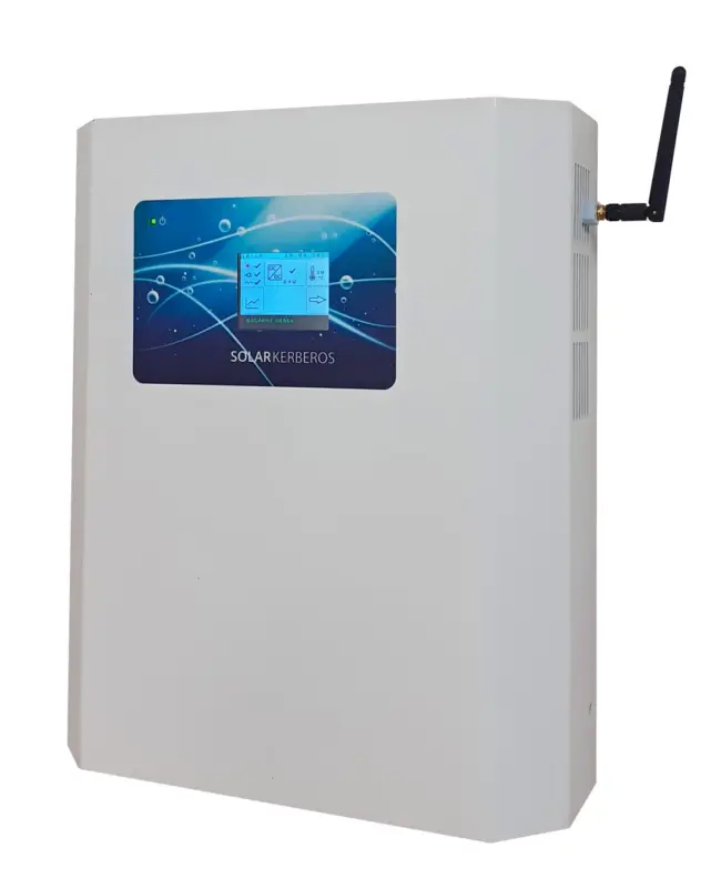 Dokud Zásoby Vydrží Solar Kerberos 320.B GSM řídící jednotka pro fotovoltaický ohřev vody