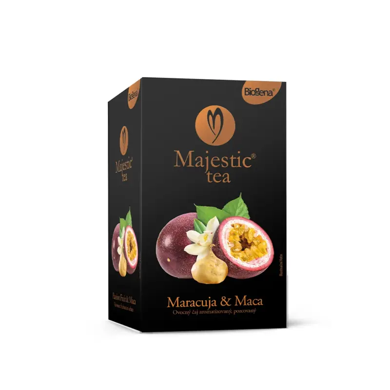 Čaj Biogena Majestic Tea Maracuja & Maca Jen Po Omezenou Doba