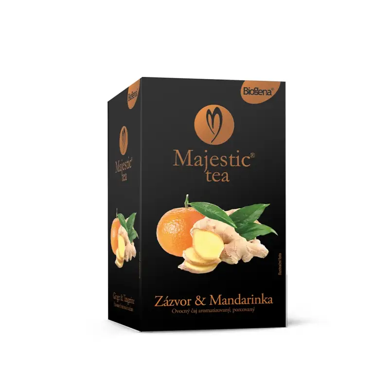 Čaj Biogena Majestic Tea Zázvor & Mandarinka Poslední Šance