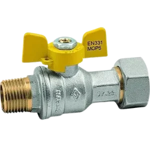 Akční Nabídka Kulový kohout plyn motýl s převlečnou maticí 1/2" x 3/4" závit venkovní