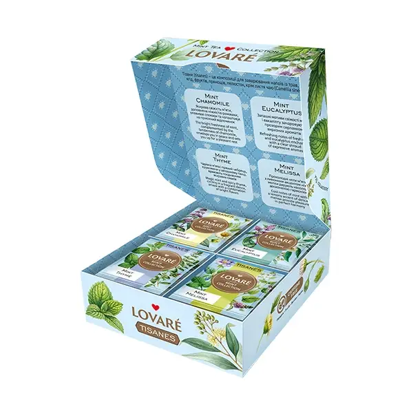 Kolekce čajů Lovaré Mint Tea (32 sáčků) Nízká Cena