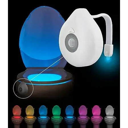 Expresní Doručení Platinium 8WC LED osvětlení na WC se senzorem pohybu