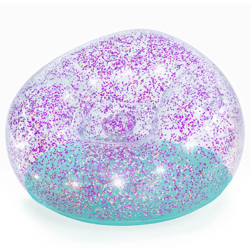 Bestway 75115 Nafukovací křeso GLITTER DREAM 114 x 112 x 66 cm Přímo Od Výrobce