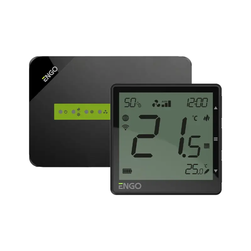 Nejlepší Volba ENGO Controls Bezdrátový regulátor ventilátoru EFAN-RFB, Wi-Fi, černý