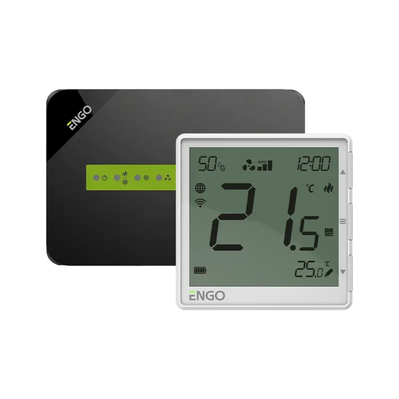 ENGO Controls Bezdrátový regulátor ventilátoru EFAN-RFW, Wi-Fi, bílý Poslední Šance