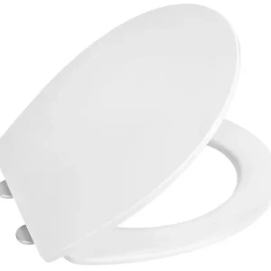AQUALINE JOAN WC sedátko, SLIM, Soft Close, Easy Take, bílá Cenově Výhodný
