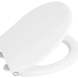Časově Omezené SAPHO PHARO WC sedátko s LED podsvícením, Soft Close, Easy Take, bílá