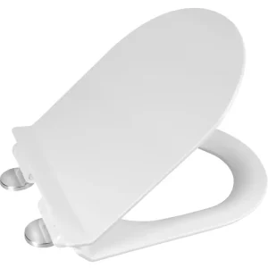 AQUALINE CARLO WC sedátko, SLIM, Soft Close, Easy Take, bílá Bezpečná Platba