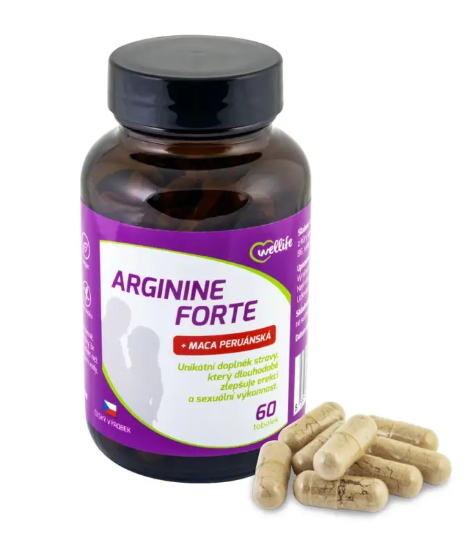 Levný Wellife ARGININE FORTE 60 tobolek